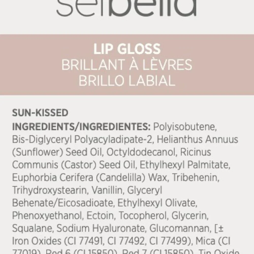 Maleluca Sei Bella® Lip Gloss in Clear 70219 Brillant Make Up NEW